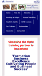 Mobile Screenshot of formationbe.com